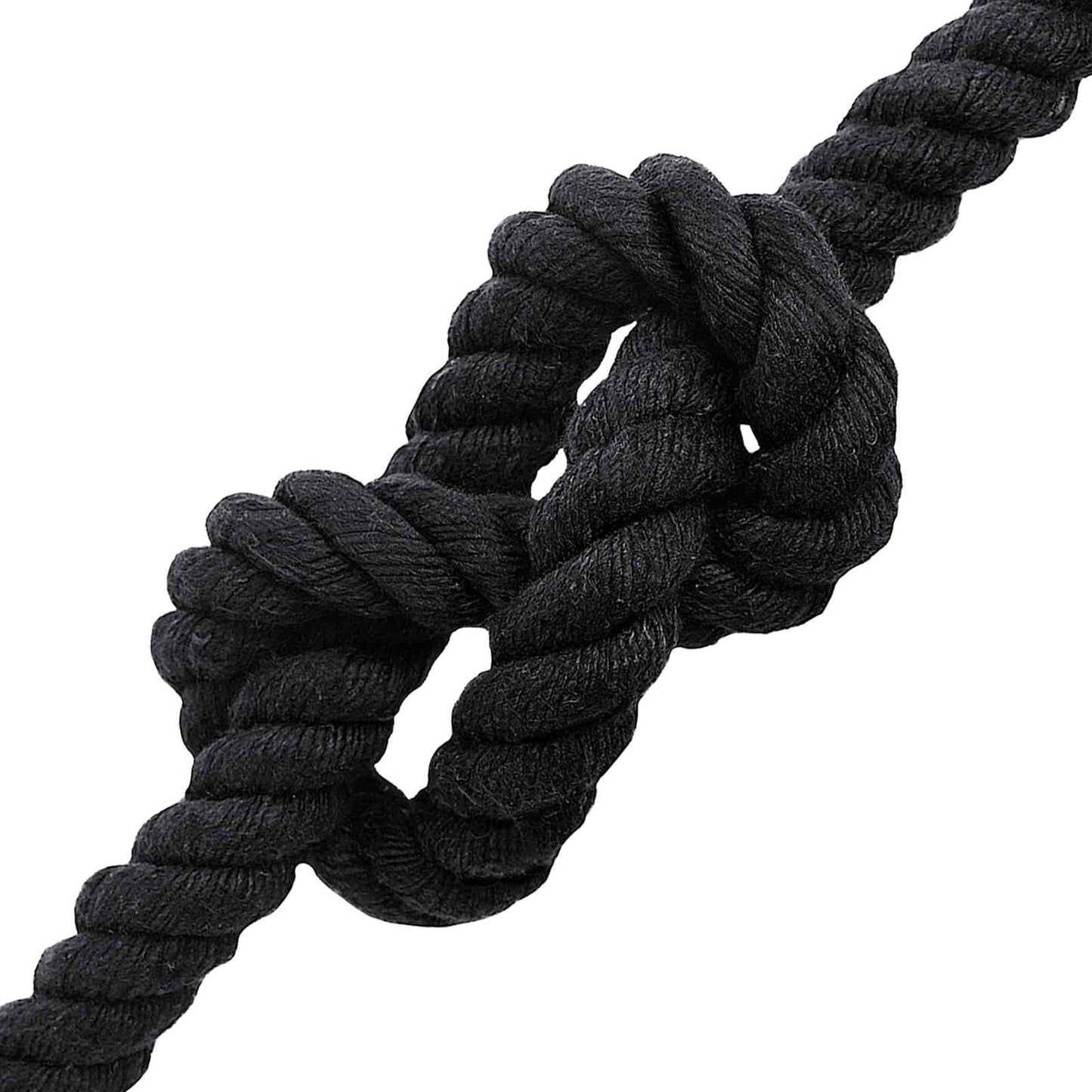 Corda Nero 2,4 x 2,4 x 5000 cm Cotone | homemem39