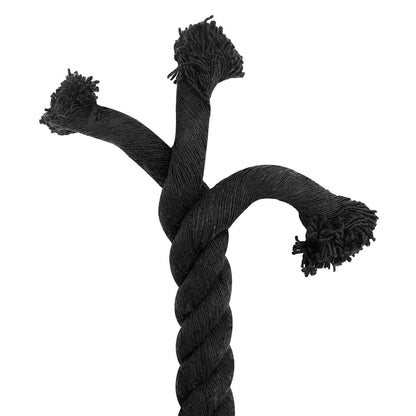 Corda Nero 3,6 x 3,6 x 1000 cm Cotone | homemem39