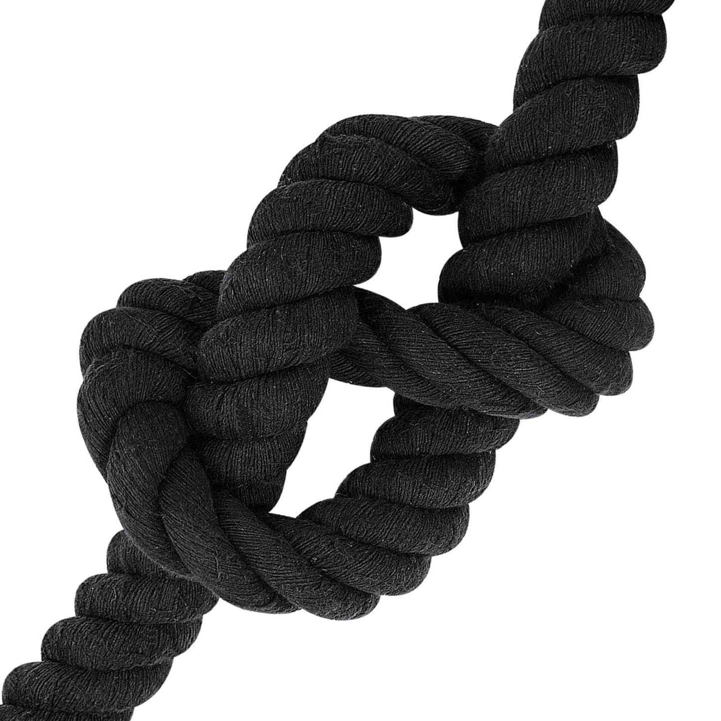 Corda Nero 5 x 5 x 1000 cm Cotone | homemem39