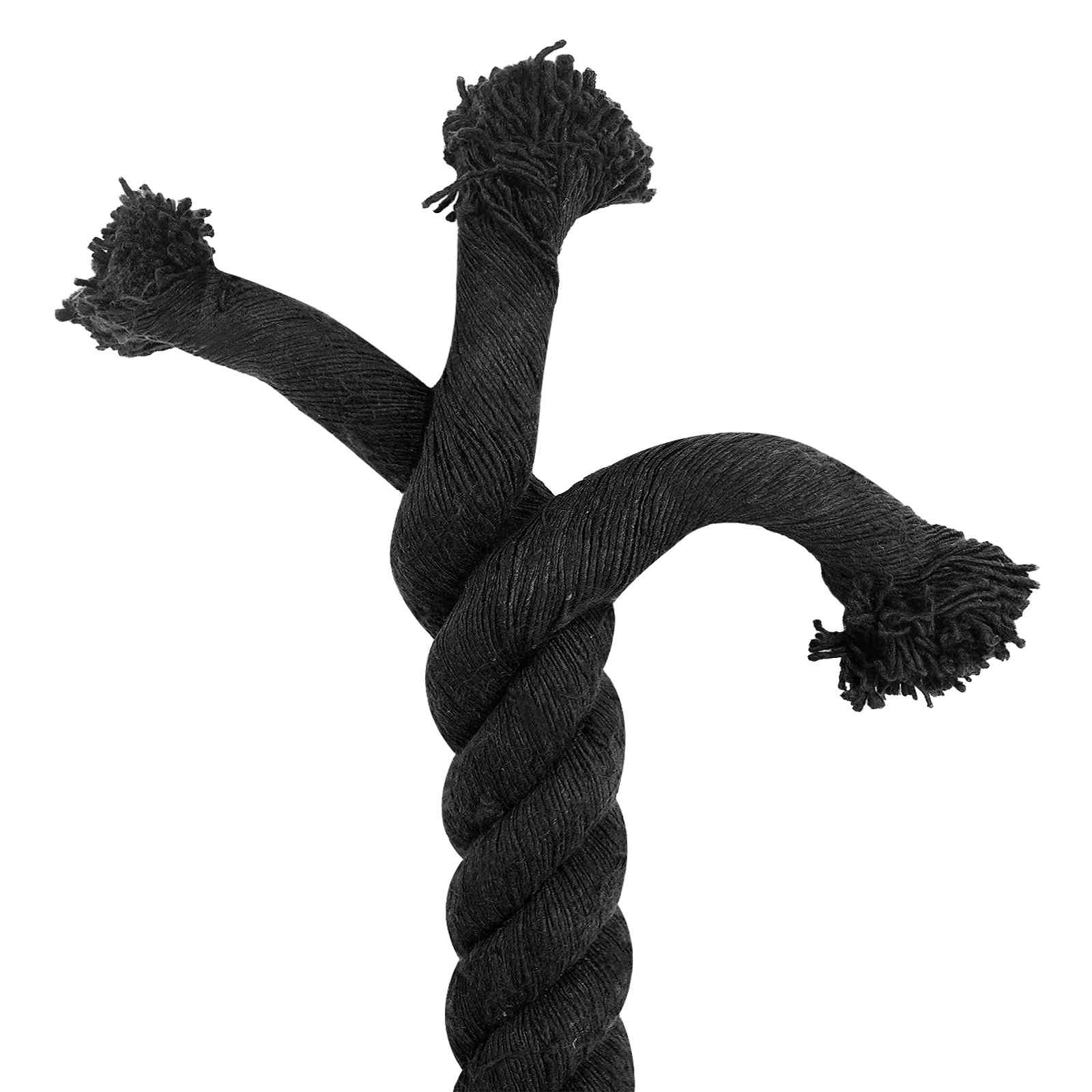 Corda Nero 5 x 5 x 1000 cm Cotone | homemem39