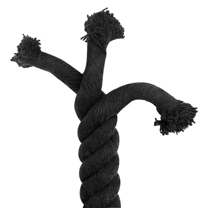 Corda Nero 6 x 6 x 1000 cm Cotone | homemem39