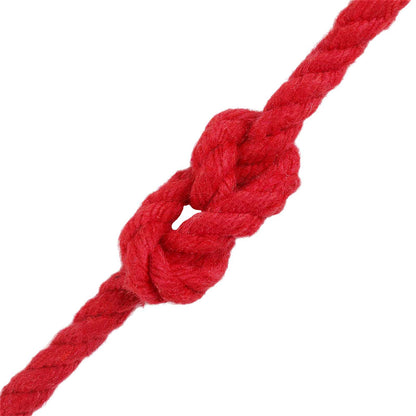 Corda 10 pcs Rosso Cotone | homemem39