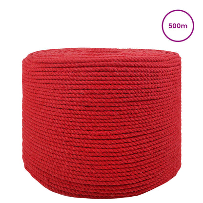 Corda Rosso 0,4 x 0,4 x 50000 cm Cotone | homemem39