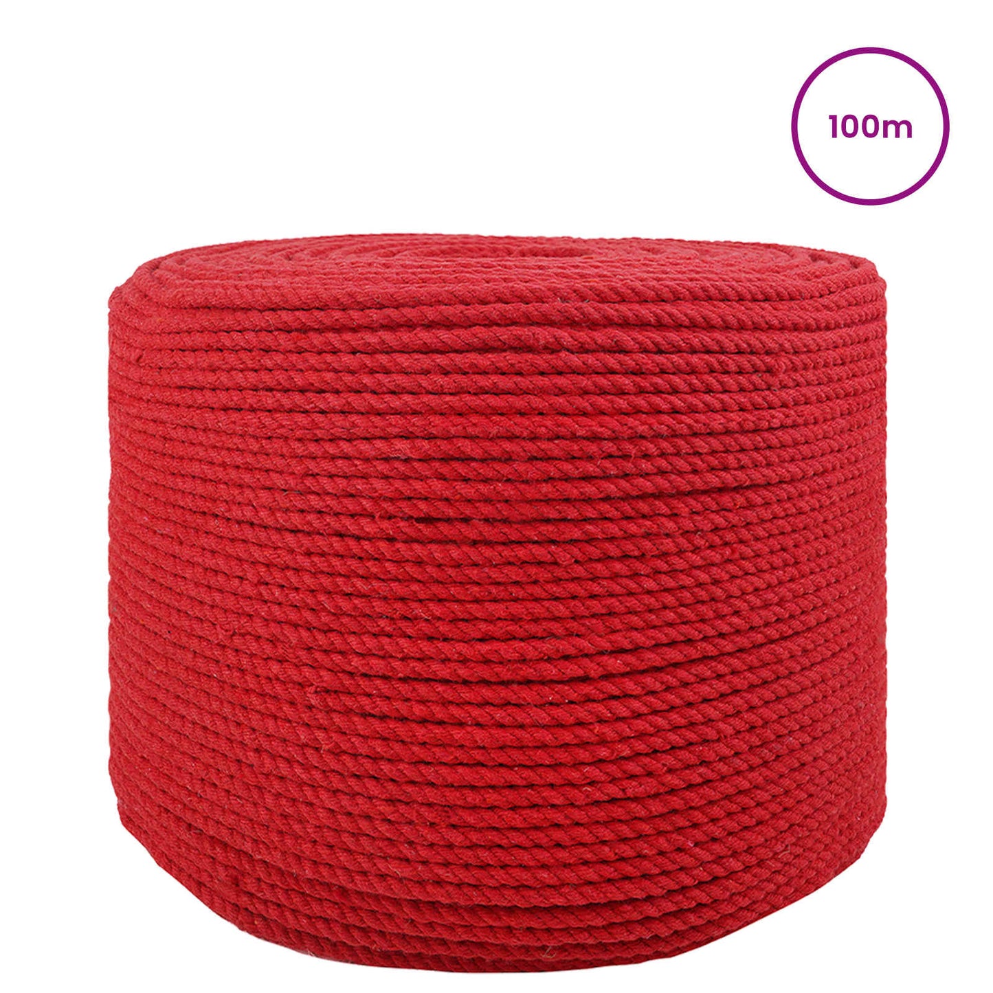 Corda Rosso 0,8 x 0,8 x 10000 cm Cotone | homemem39
