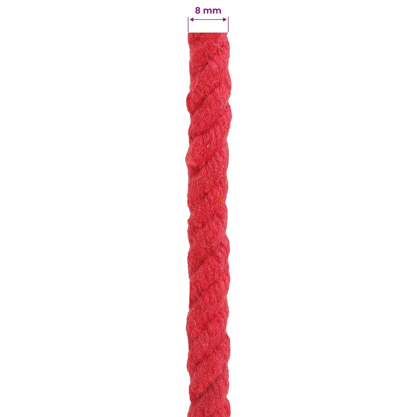 Corda Rosso 0,8 x 0,8 x 50000 cm Cotone | homemem39