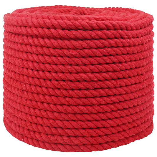 Corda Rosso 1 x 1 x 10000 cm Cotone | homemem39