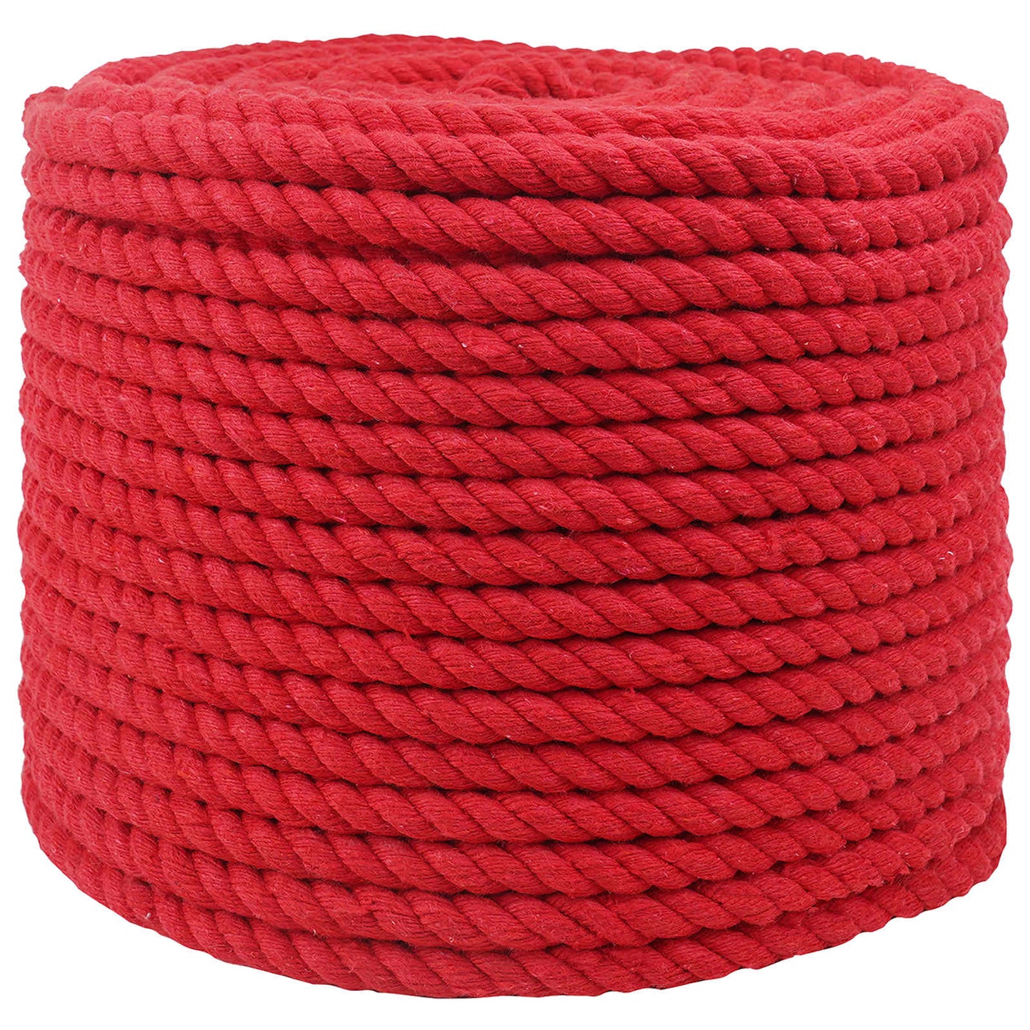 Corda Rosso 1,4 x 1,4 x 5000 cm Cotone | homemem39