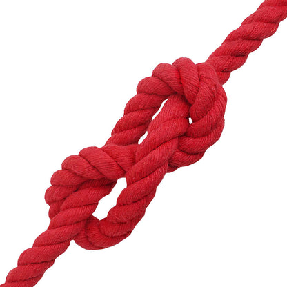 Corda Rosso 1,6 x 1,6 x 5000 cm Cotone | homemem39