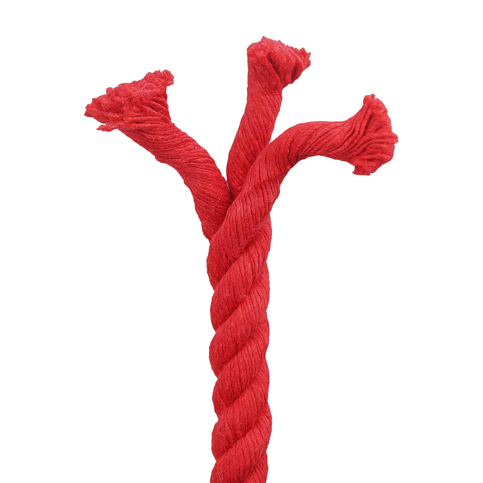 Corda Rosso 2 x 2 x 5000 cm Cotone | homemem39
