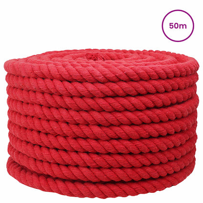 Corda Rosso 2 x 2 x 5000 cm Cotone | homemem39
