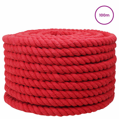 Corda Rosso 2 x 2 x 10000 cm Cotone | homemem39