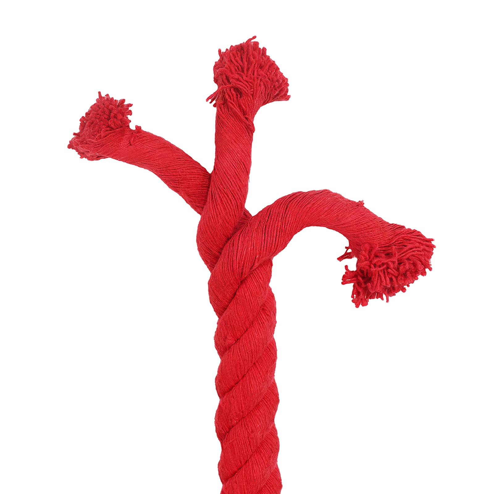 Corda Rosso 4 x 4 x 500 cm Cotone | homemem39