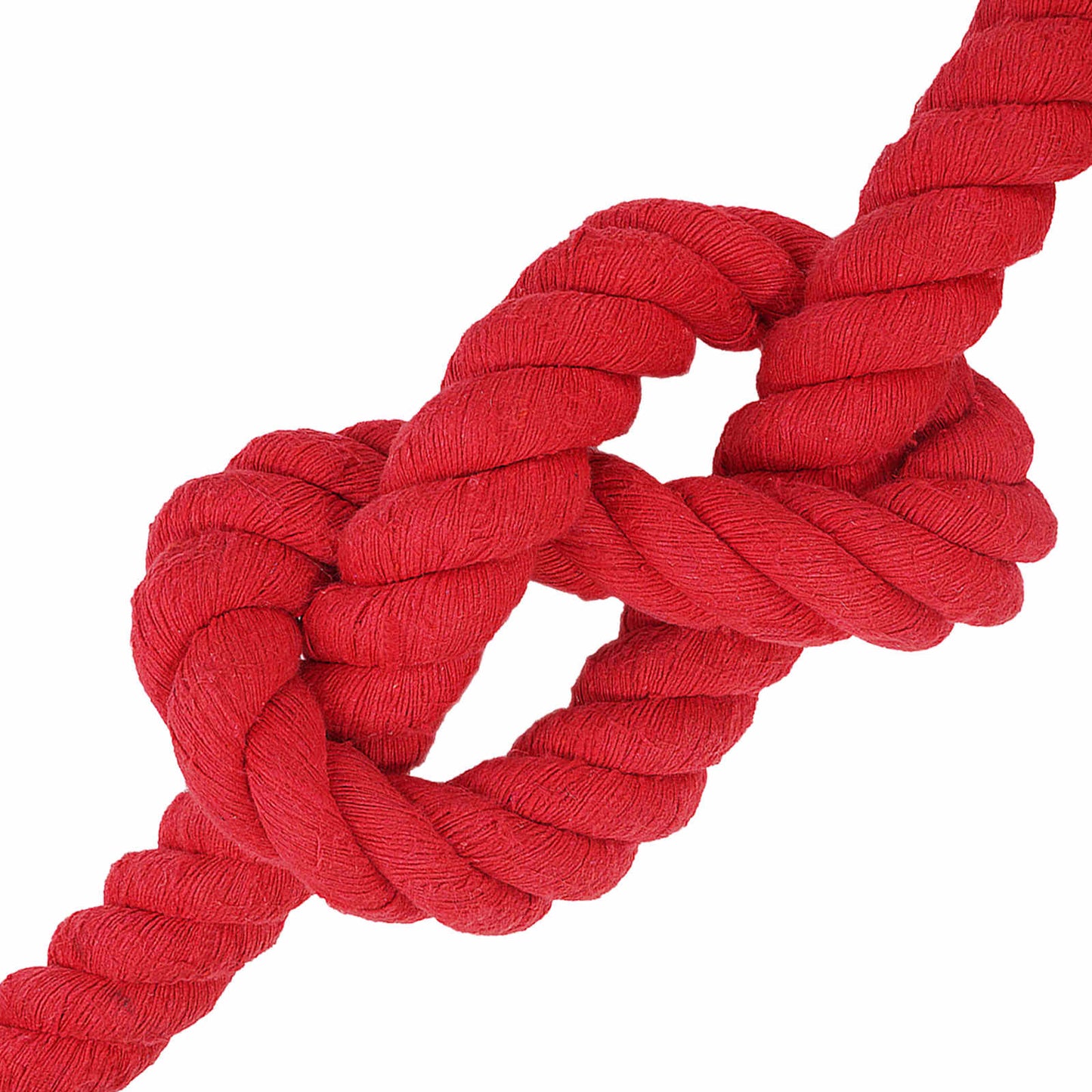 Corda Rosso 6 x 6 x 1000 cm Cotone | homemem39