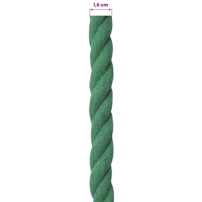 Corda Verde 1,6 x 1,6 x 5000 cm Cotone | homemem39