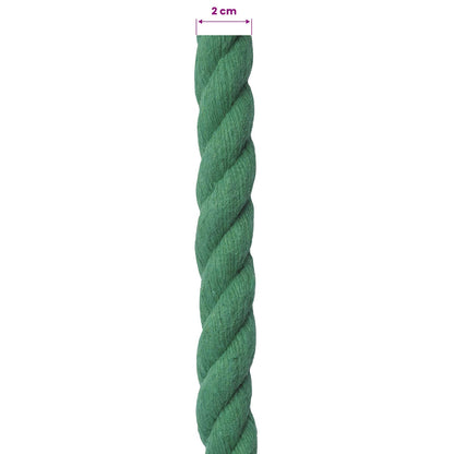 Corda Verde 2 x 2 x 5000 cm Cotone | homemem39