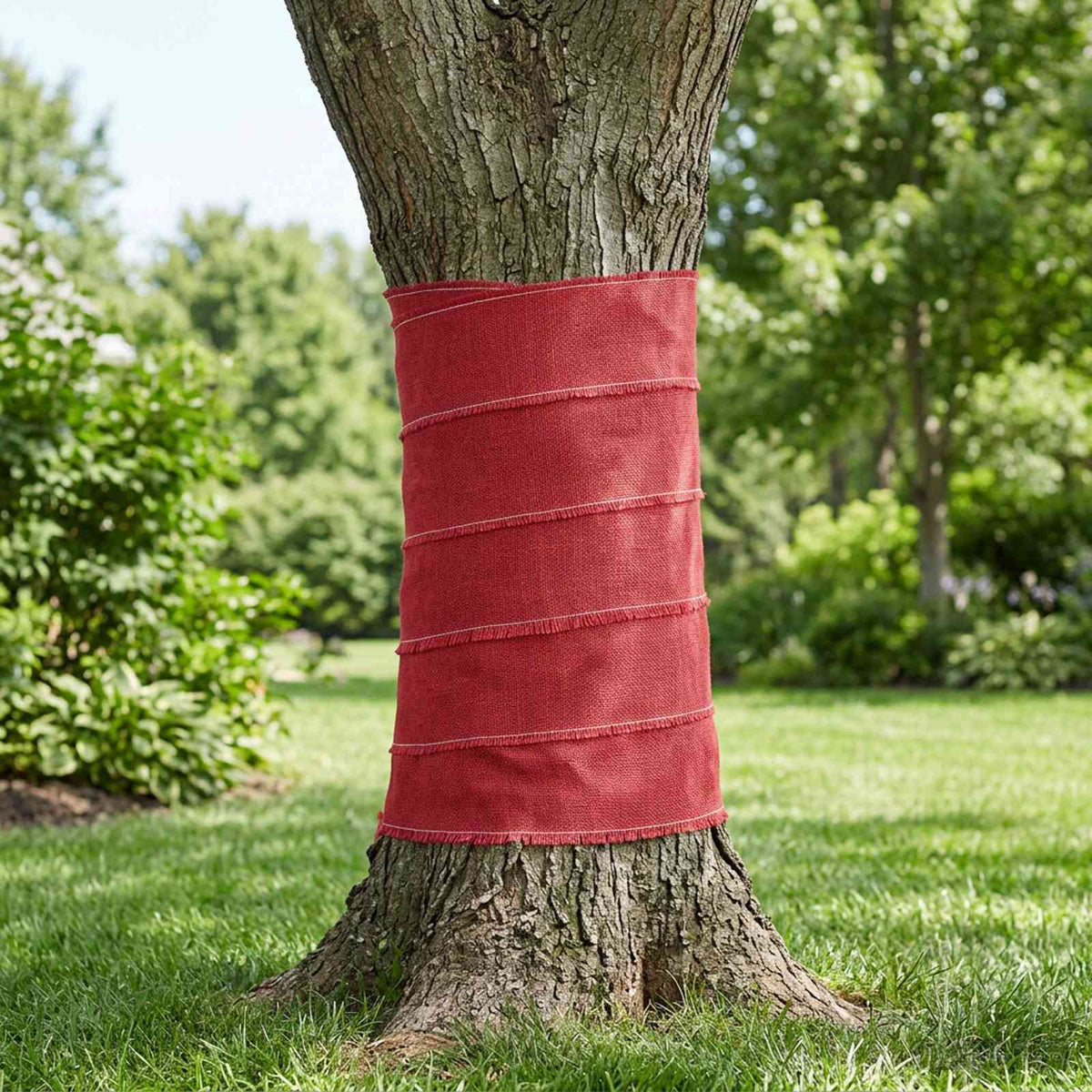 Rotolo di Juta 160 x 1500 cm Rosso | homemem39