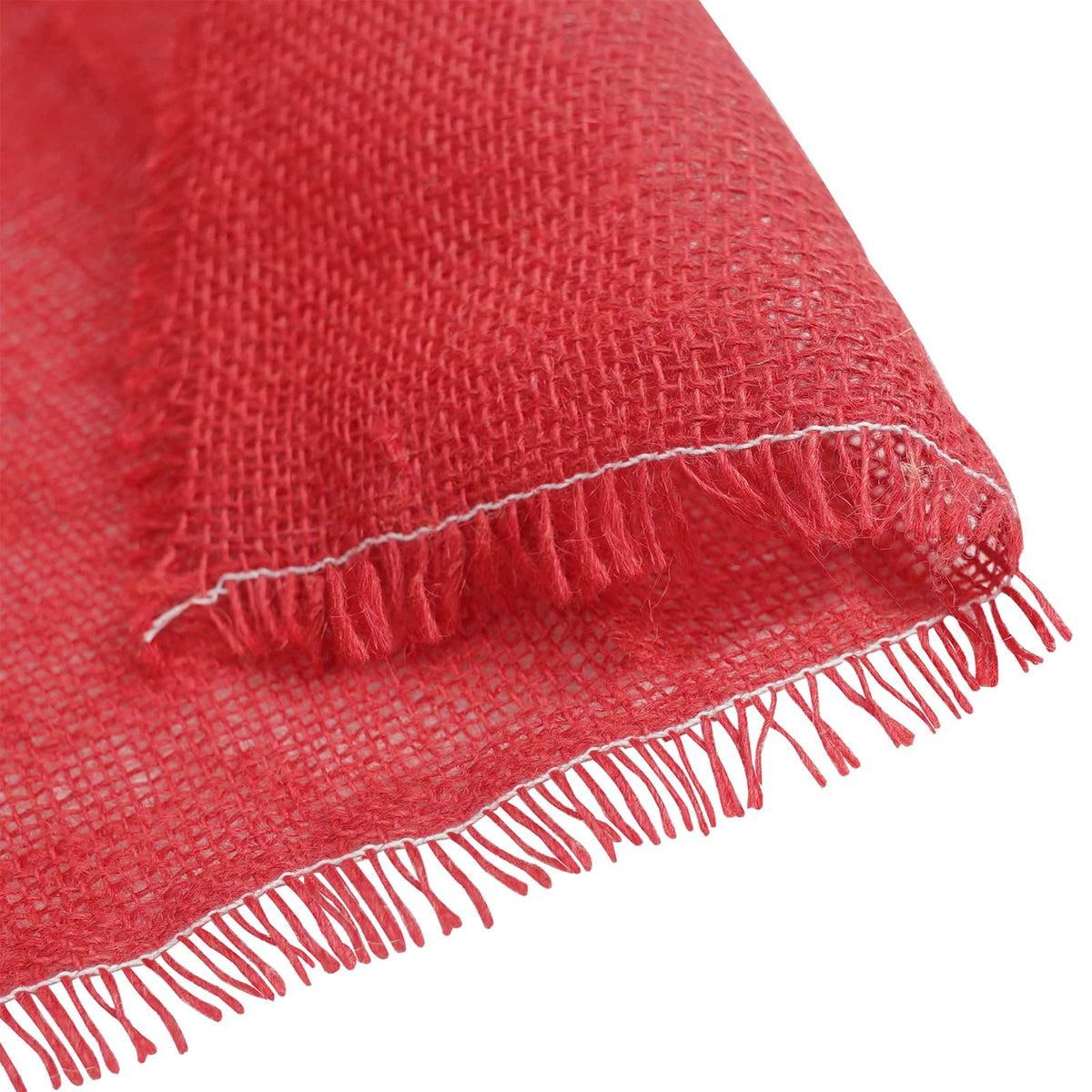 Rotolo di Juta 200 x 500 cm Rosso | homemem39
