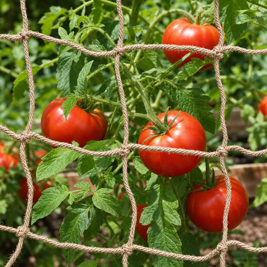 Rete di supporto per piante in juta Naturale 1 x 10 m | homemem39