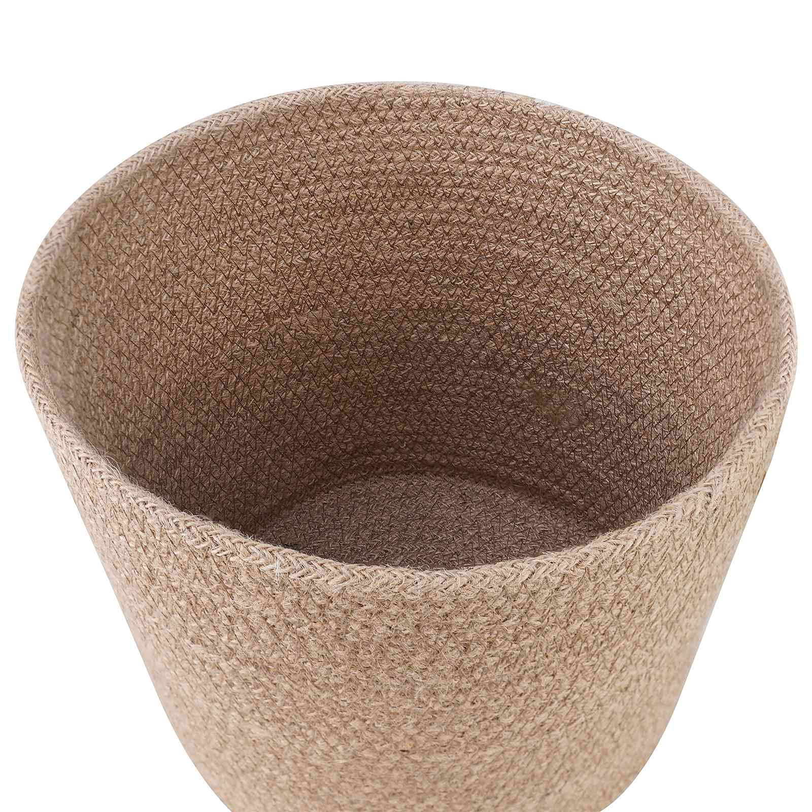 Set di Vasi per Piante 2 pcs Naturale Ø 21 x 21 cm | homemem39