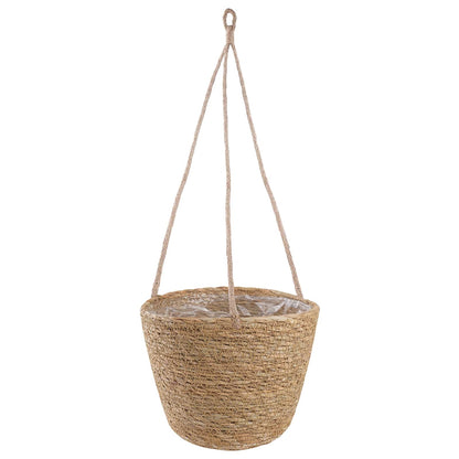 Cesti per piante in erba marina 3 pcs Naturale Ø26 x 19 cm