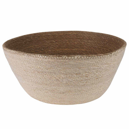 Vaso da fiori con manici 2 pcs Bianco Ø 32 x 32 cm | homemem39