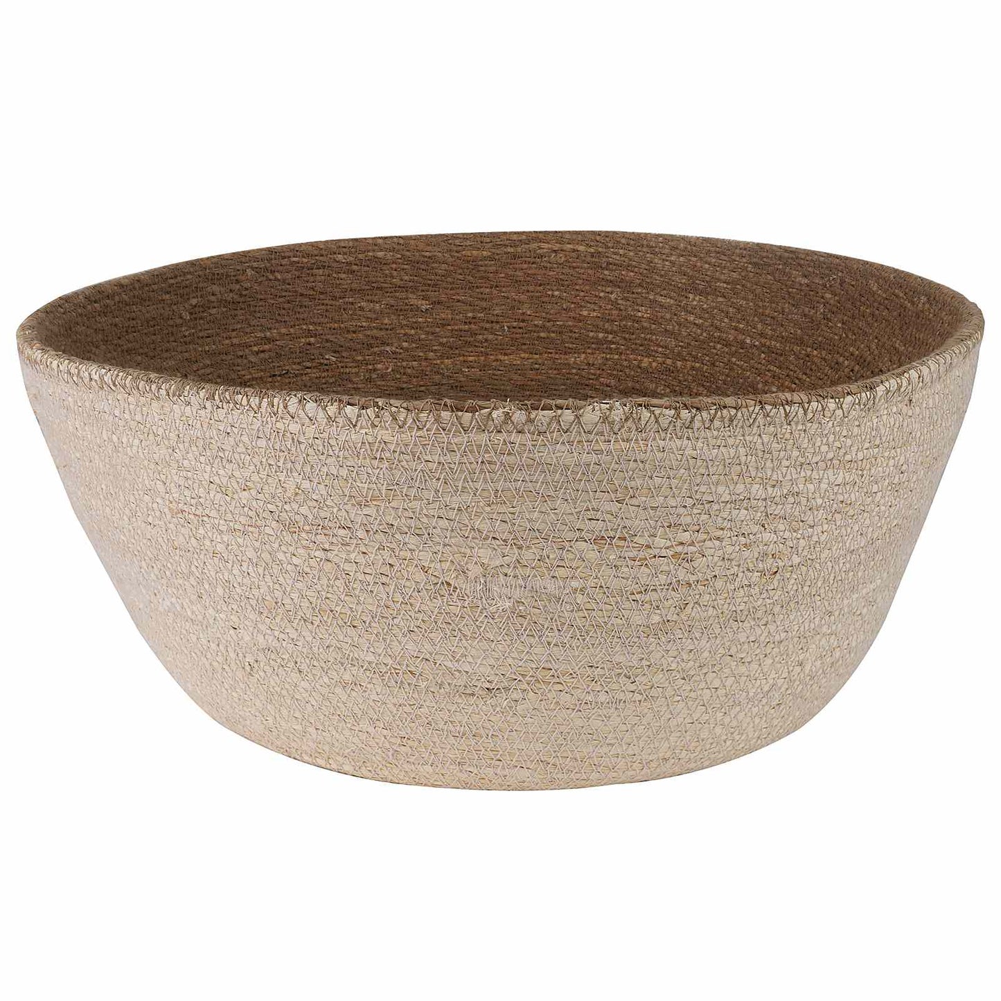 Vaso da fiori con manici 2 pcs Bianco Ø 45 x 36 cm | homemem39