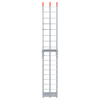 Rampa per Moto Argento 180 x 28 x 5 cm Alluminio