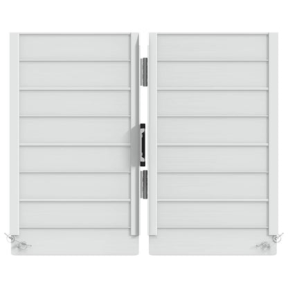 Rampa per sedia a rotelle 270 kg Argento 62 x 73 x 5 cm | homemem39