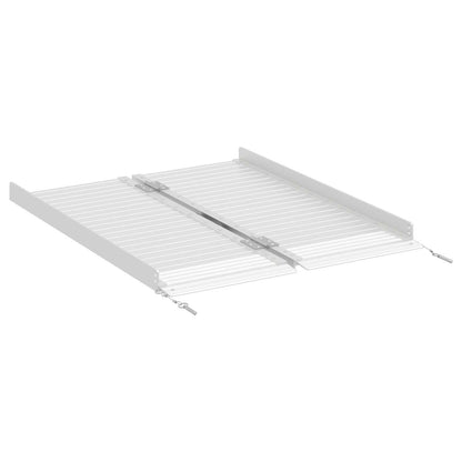 Rampa per Sedia a Rotelle Argento 92 x 73 x 5 cm Alluminio