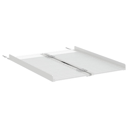 Rampa per Sedia a Rotelle Argento 92 x 73 x 5 cm Alluminio