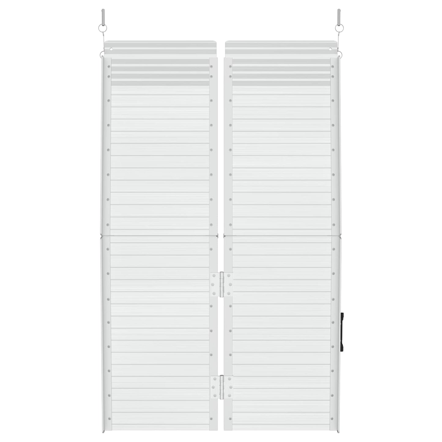 Rampa per Sedia a Rotelle Argento 92 x 73 x 5 cm Alluminio