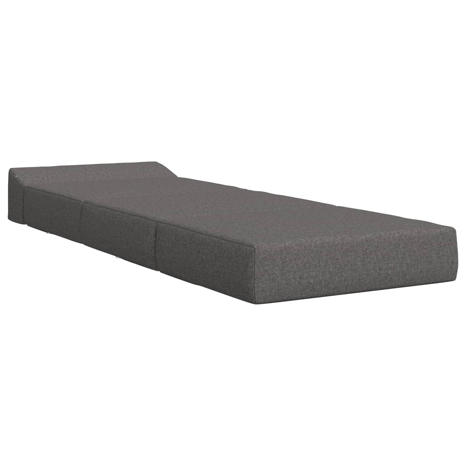 Divano Letto Pieghevole Grigio Chiaro 70 x 60 x 63 cm Tessuto | homemem39