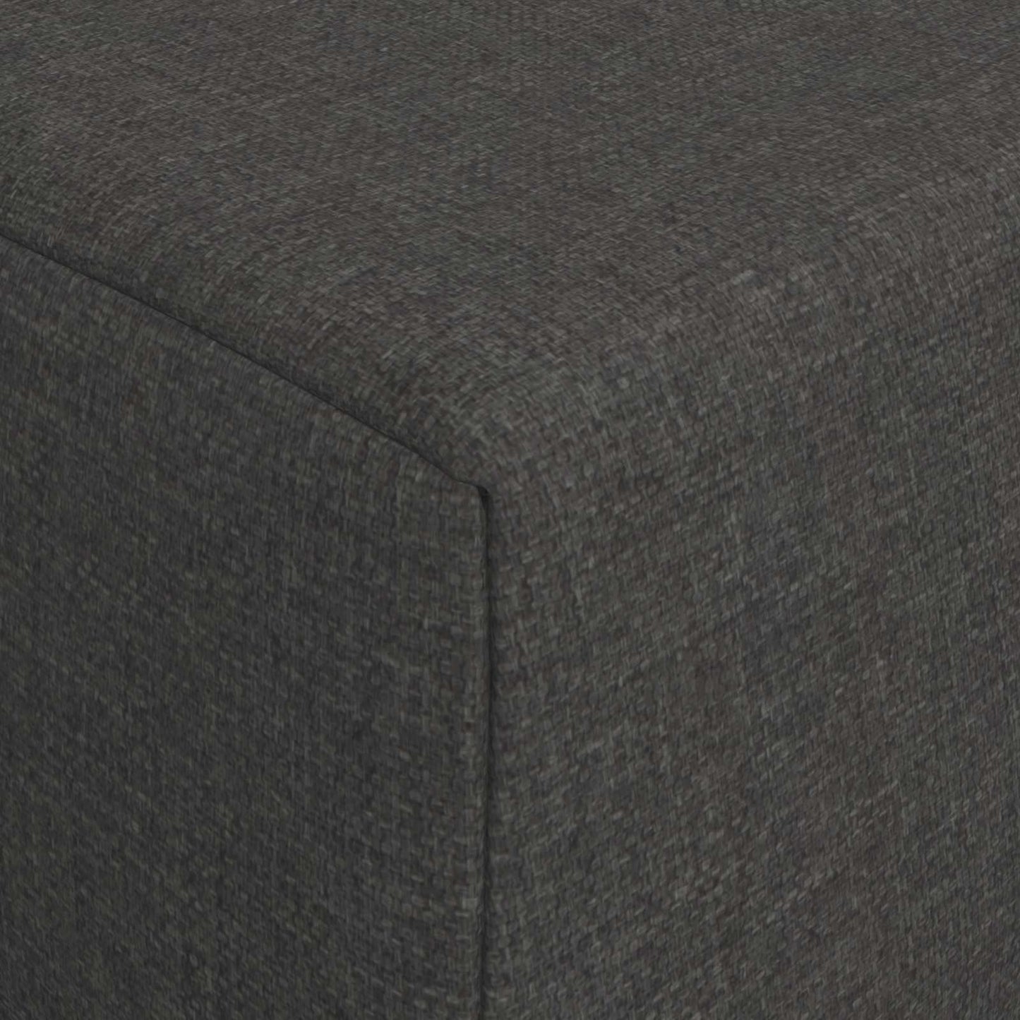 Divano Letto Pieghevole Grigio Scuro 200 x 70 x 15 cm Tessuto | homemem39