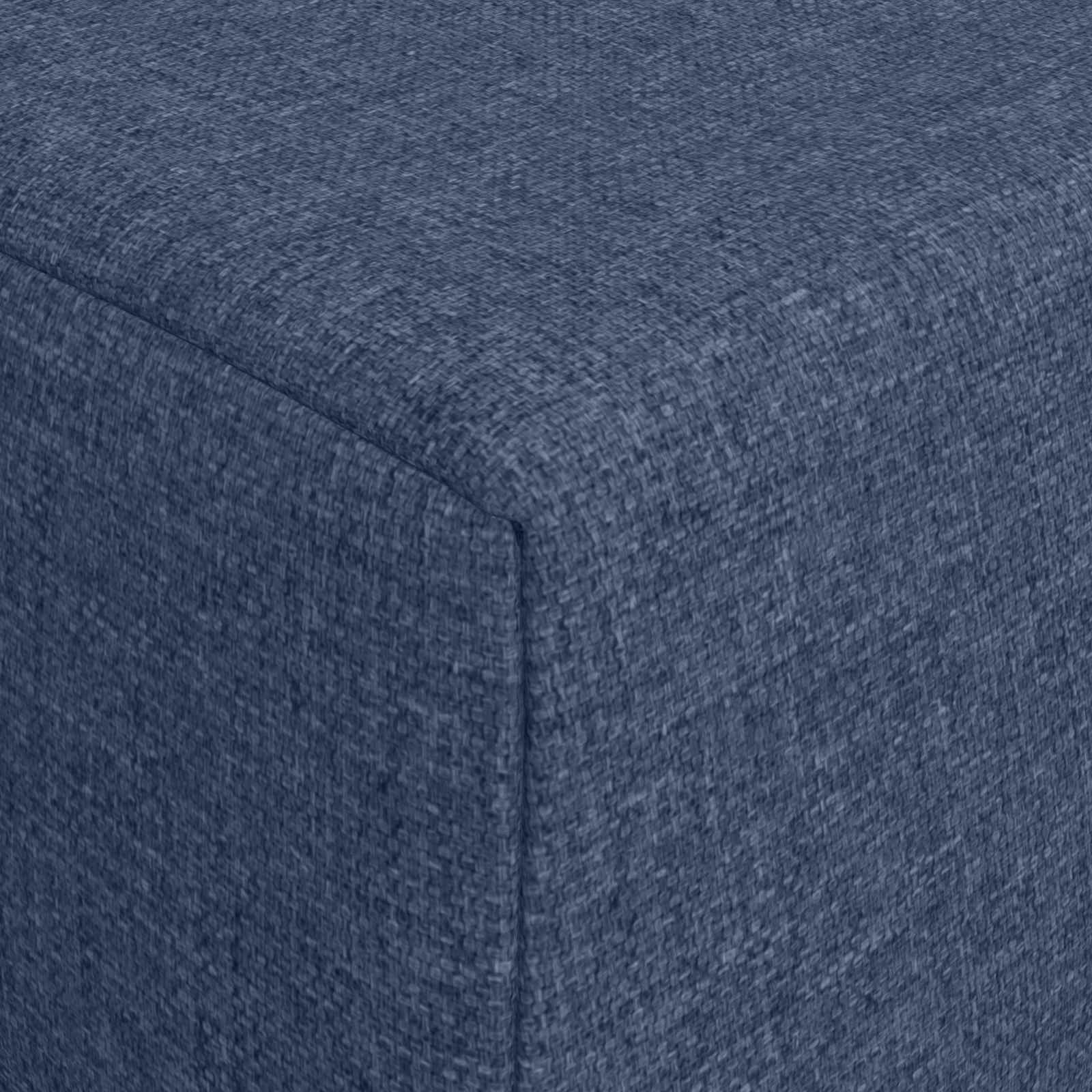 Divano Letto Pieghevole Blu 200 x 70 x 15 cm Tessuto | homemem39