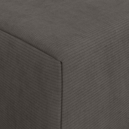 Divano Letto Pieghevole Grigio Scuro 200 x 70 x 15 cm | homemem39