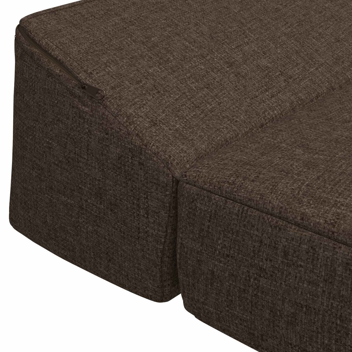 Divano Letto Pieghevole Tortora 70 x 60 x 49 cm Tessuto