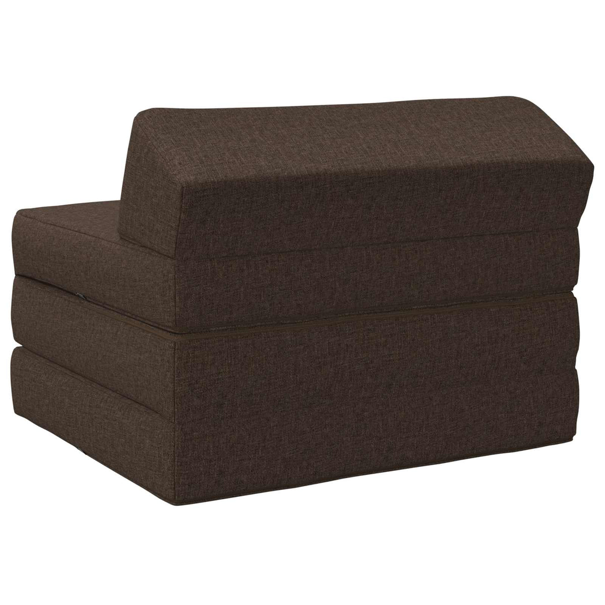 Divano Letto Pieghevole Tortora 70 x 60 x 49 cm Tessuto