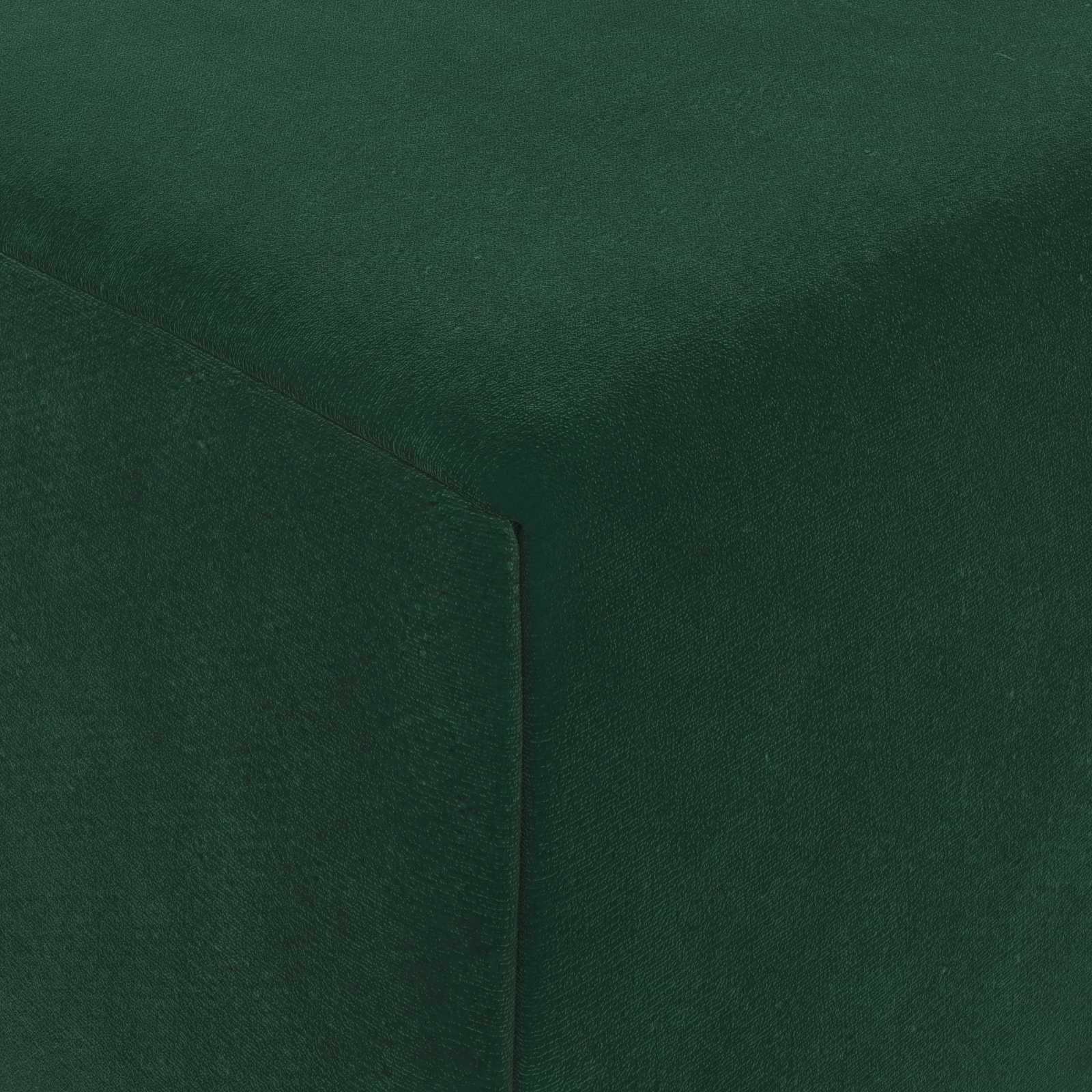 Divano Letto Pieghevole Verde Scuro 200 x 70 x 10 cm Velluto | homemem39