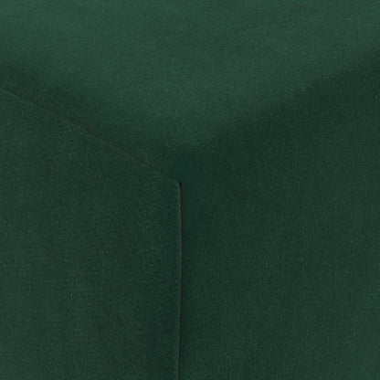 Divano Letto Pieghevole Verde Scuro 200 x 70 x 10 cm Velluto | homemem39