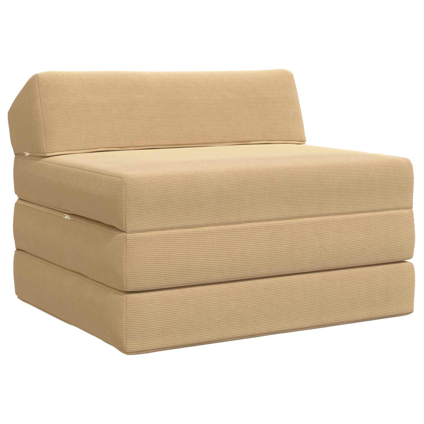 Divano Letto Pieghevole Grigio Verde Chiaro 200 x 70 x 10 cm | homemem39