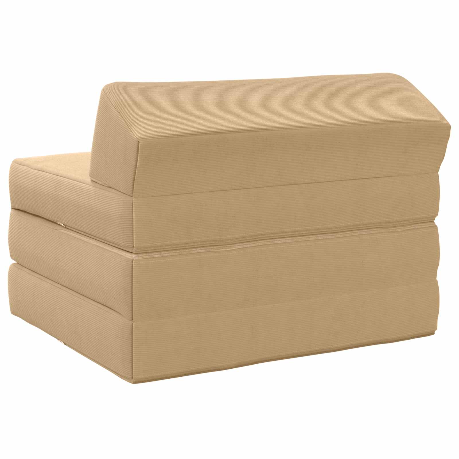 Divano Letto Pieghevole Grigio Verde Chiaro 200 x 70 x 10 cm | homemem39