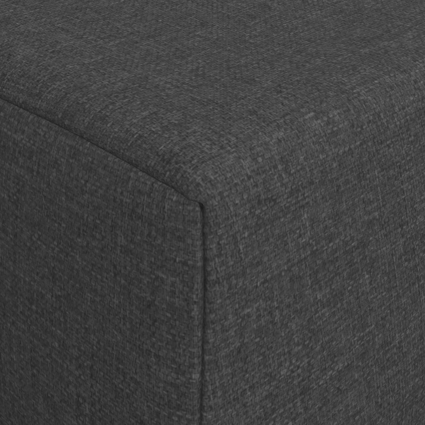 Divano Letto Pieghevole Grigio Scuro 120 x 60 x 49 cm Tessuto | homemem39