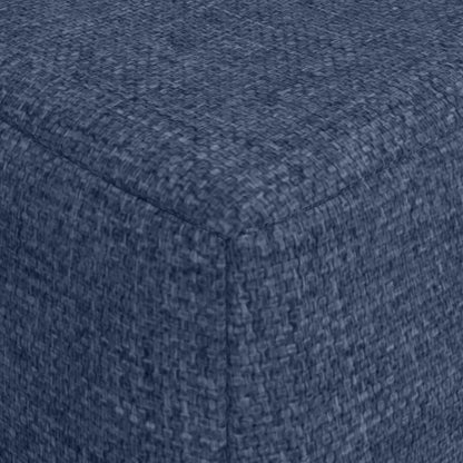 Divano Letto Pieghevole Blu 120 x 60 x 49 cm Tessuto