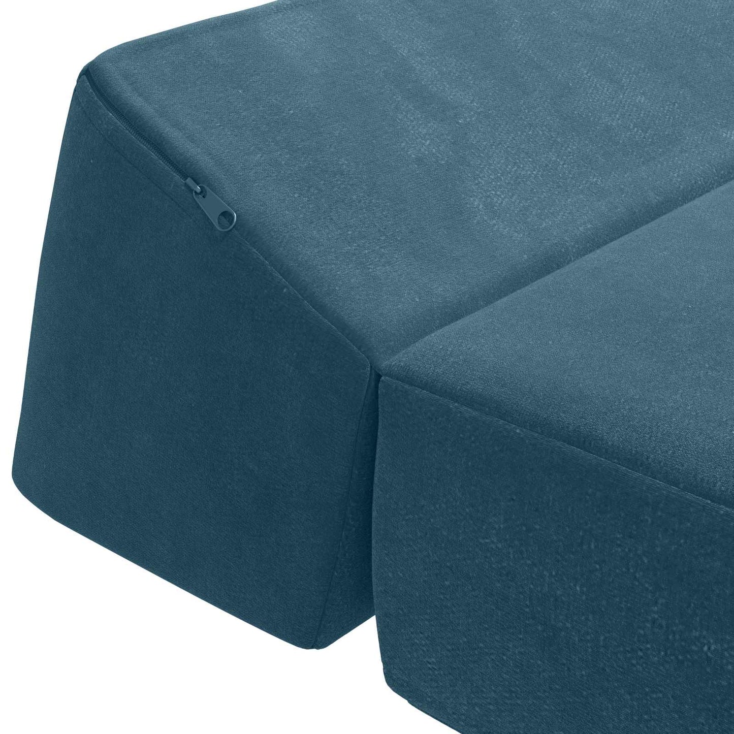 Divano Letto Pieghevole Blu 120 x 60 x 49 cm Tessuto