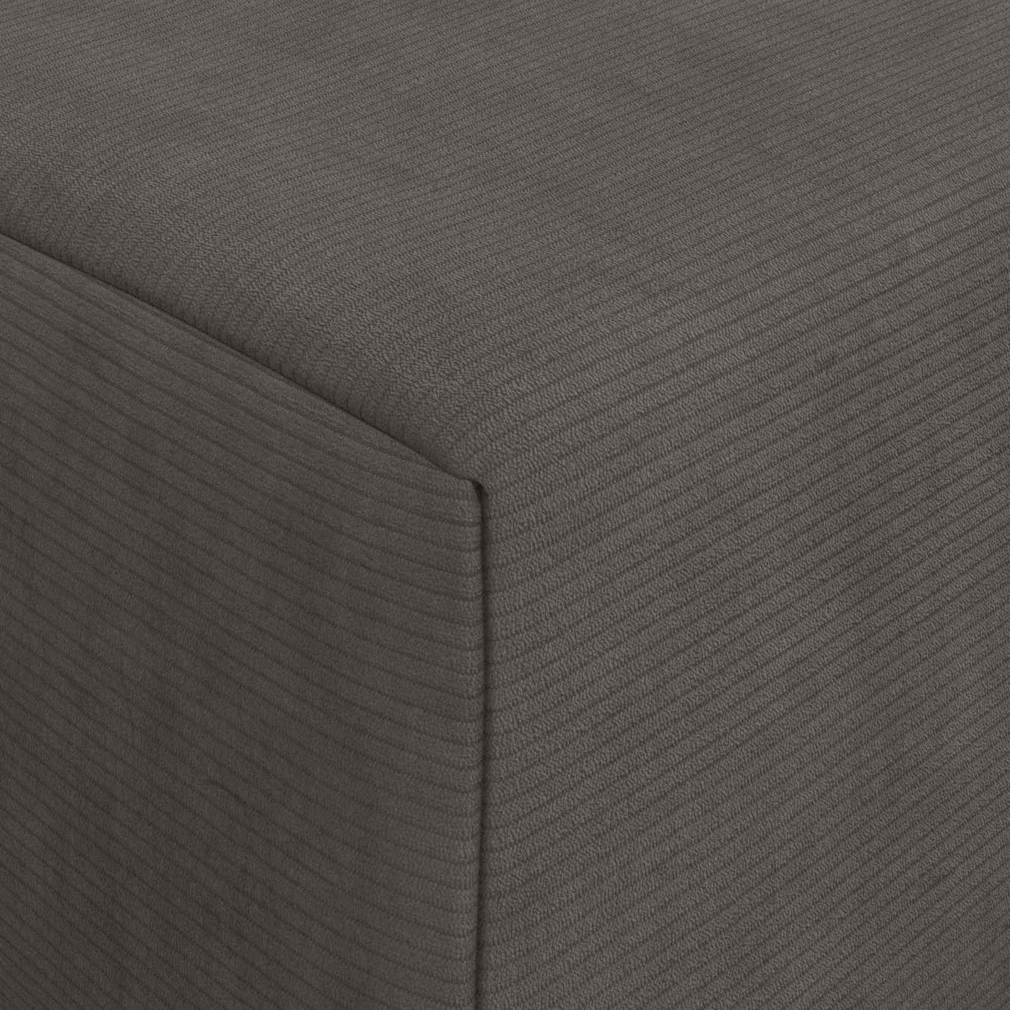 Divano Letto Pieghevole Grigio Scuro 120 x 60 x 49 cm Tessuto | homemem39
