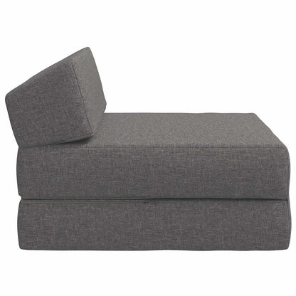 Divano Letto Pieghevole Grigio Chiaro 60 x 70 x 41 cm Tessuto | homemem39