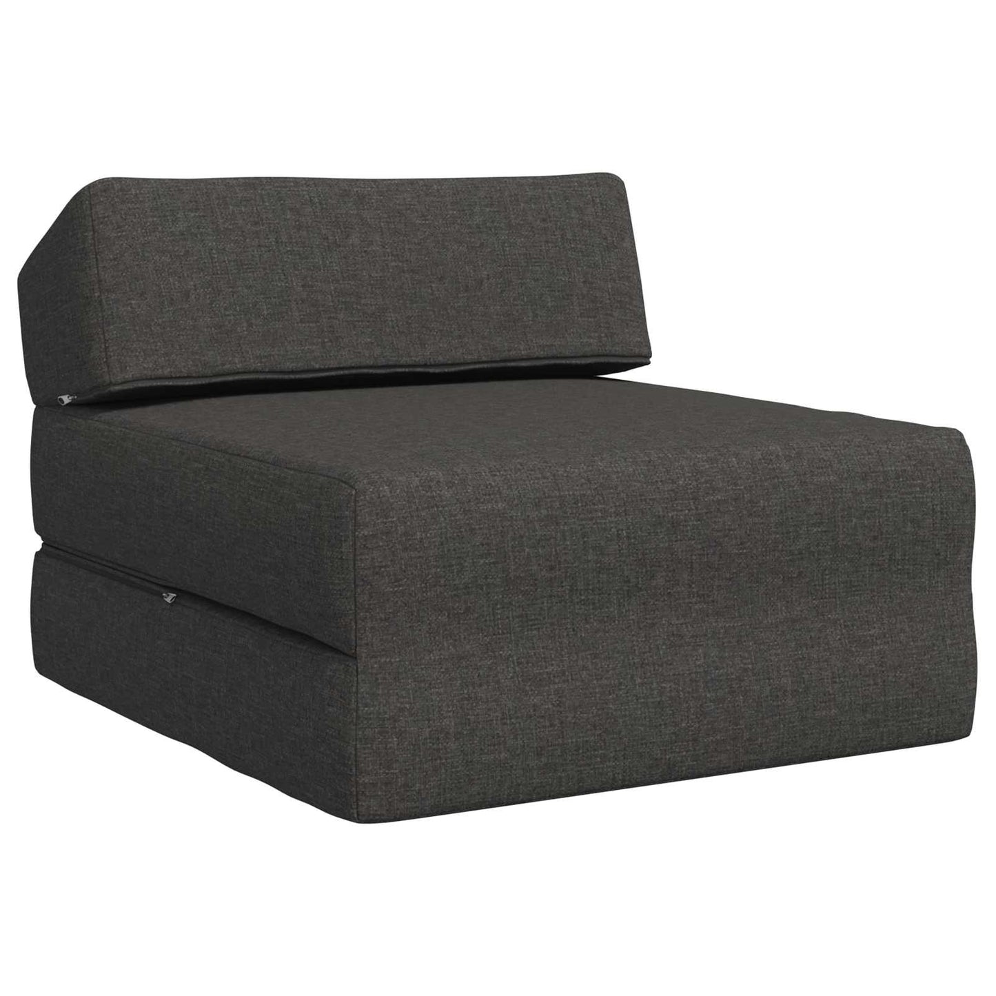 Divano Letto Pieghevole Grigio Scuro 60 x 70 x 41 cm Tessuto | homemem39