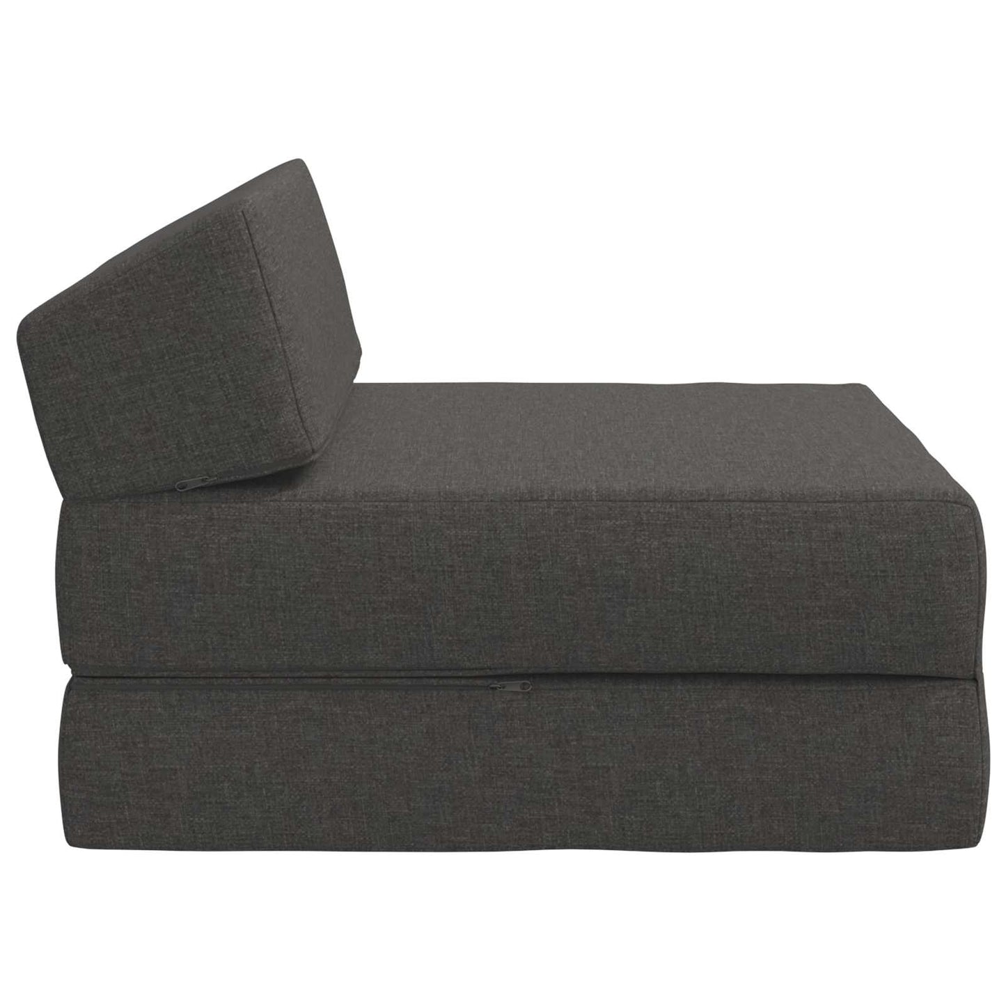 Divano Letto Pieghevole Grigio Scuro 60 x 70 x 41 cm Tessuto | homemem39