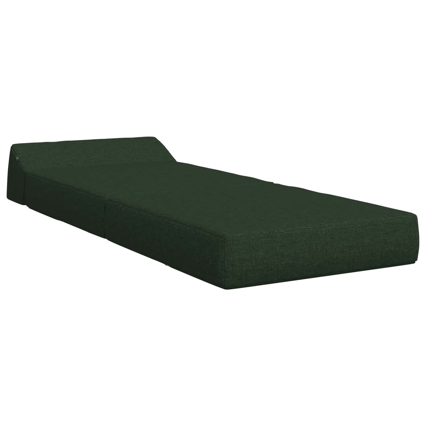 Divano Letto Pieghevole Verde Scuro 60 x 70 x 41 cm Tessuto | homemem39