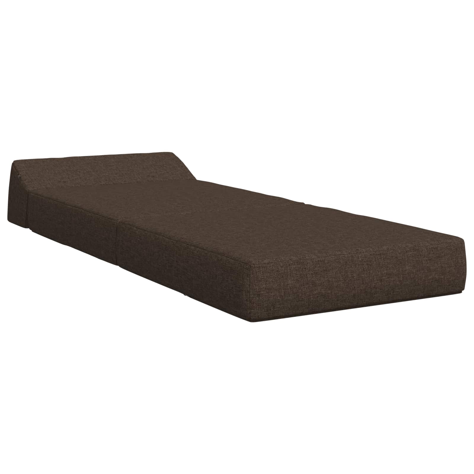 Divano Letto Pieghevole Tortora 60 x 70 x 41 cm Tessuto | homemem39